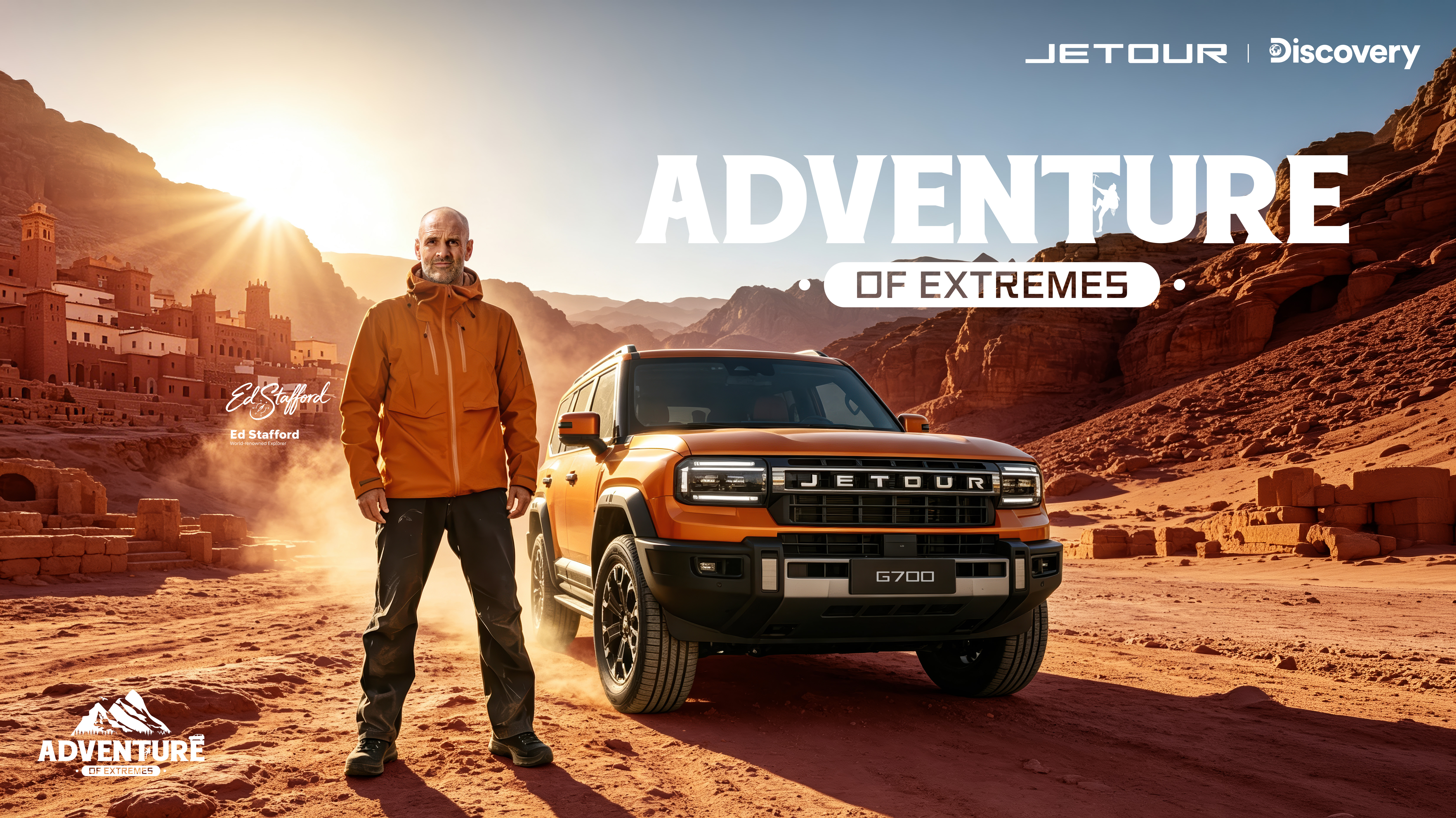 Across the Sahara with Ed Stafford, JETOUR G700 Proves Its Off-Road Capability
