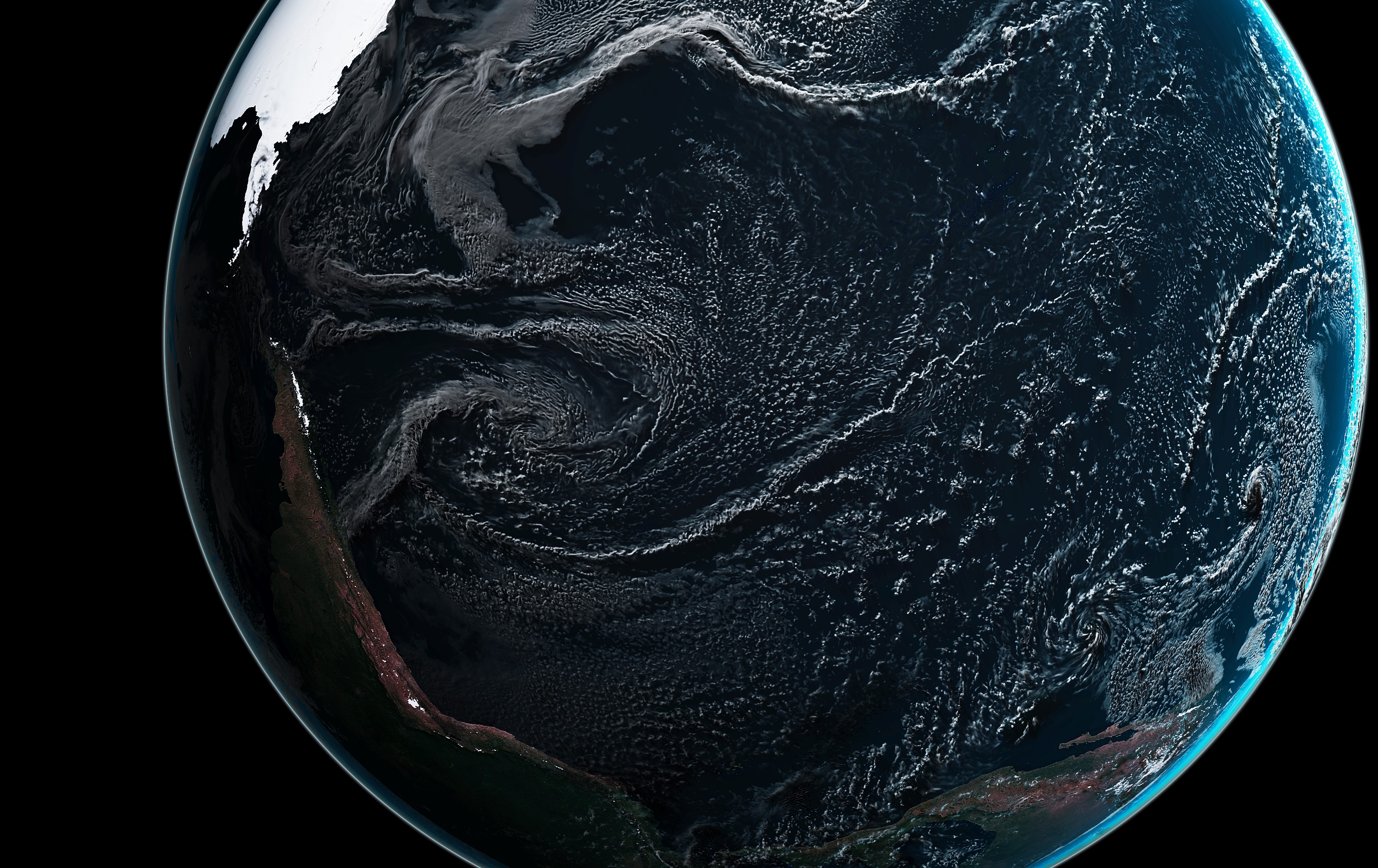 Earth-2 Cloud APIs are used to produce a high-resolution digital twin of weather patterns.
