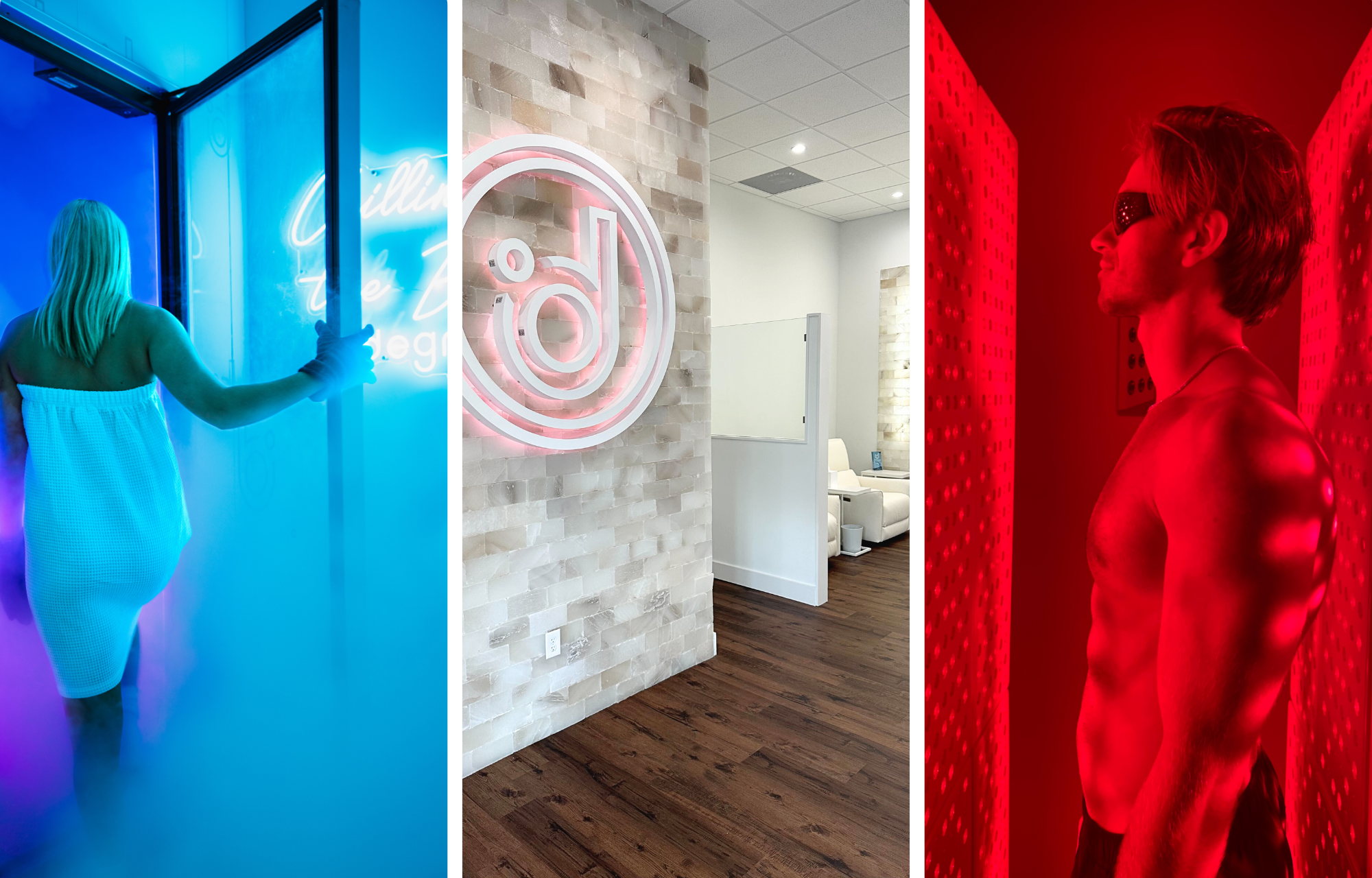 Services range from infrared saunas to cold plunges—for pain relief, stress reduction, and a stronger immune system—boosting the brain and overall well-being. Plus, in-studio showers are offered for convenience and relaxation.