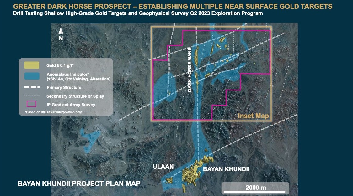 Greater Dark Horse Prospect - Establishing Multiple Near Surface Gold Targets