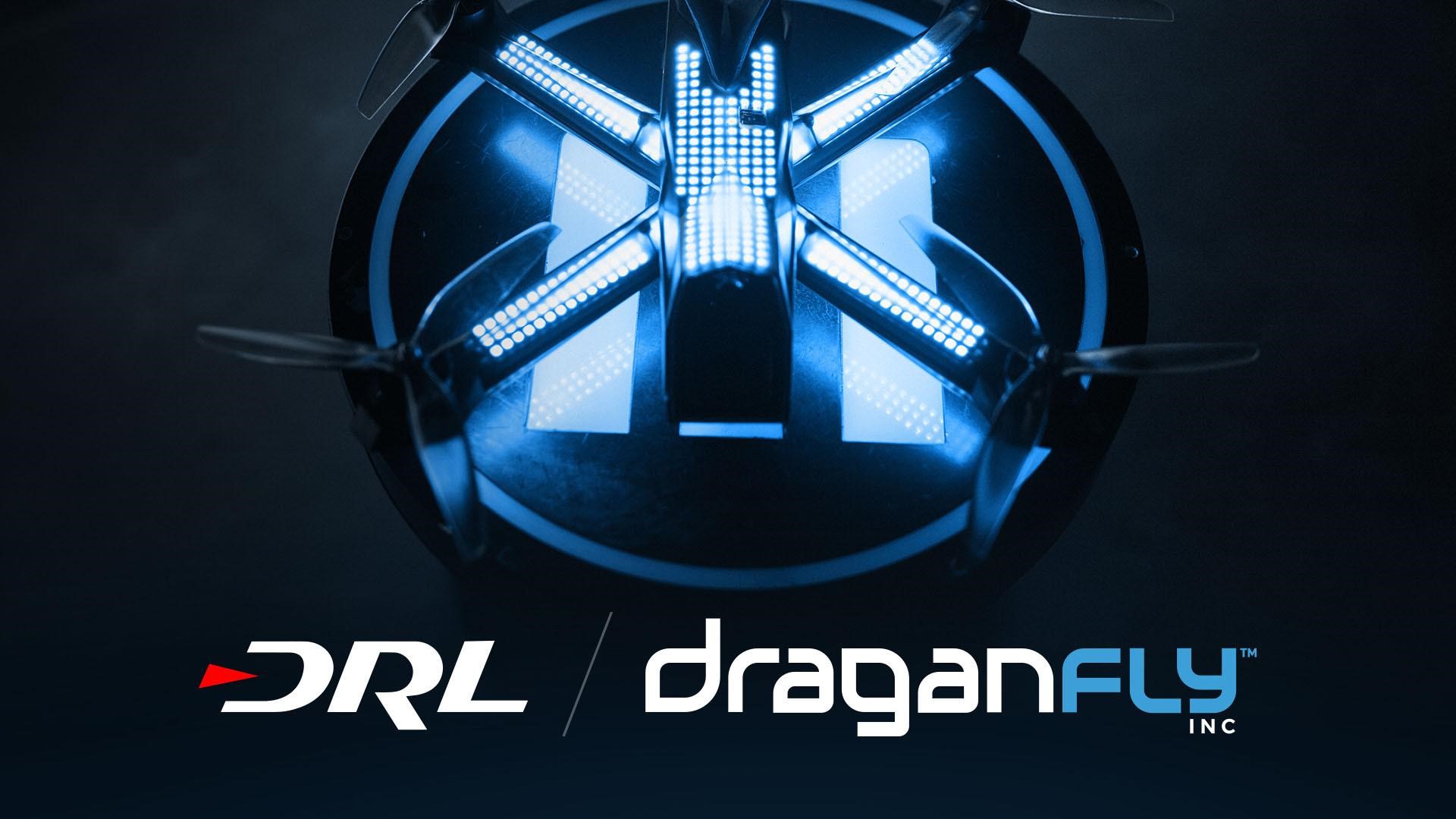 Draganfly, a global UAV leader, partners with DRL to advance drone racing and humanitarian aid through new groundbreaking technology