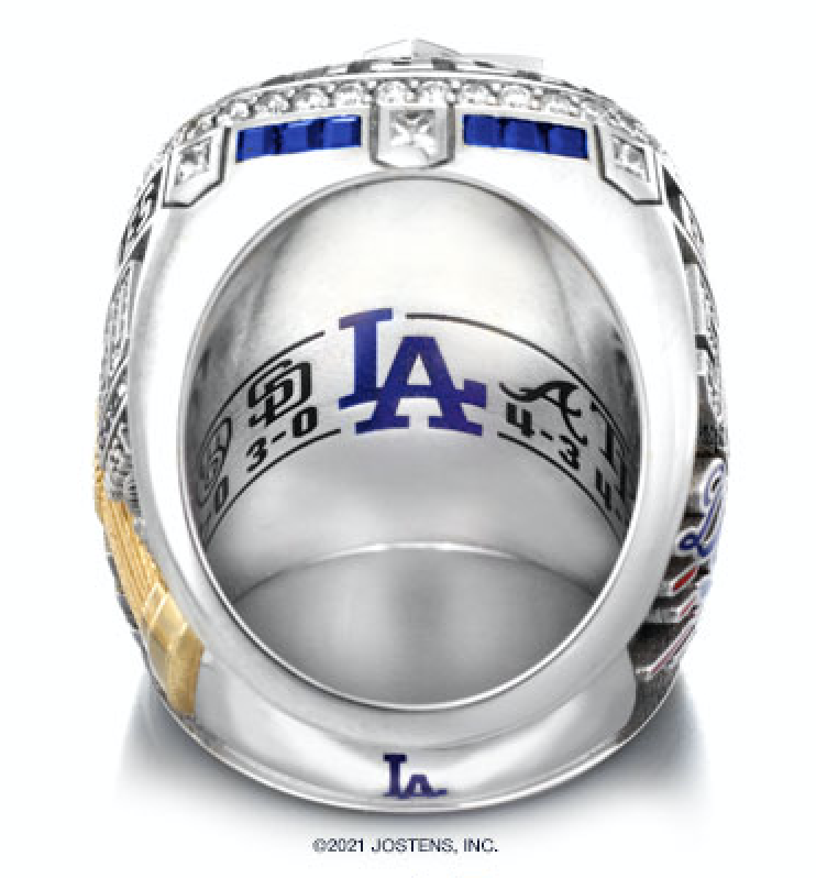 Dodgers receive 2020 World Series rings