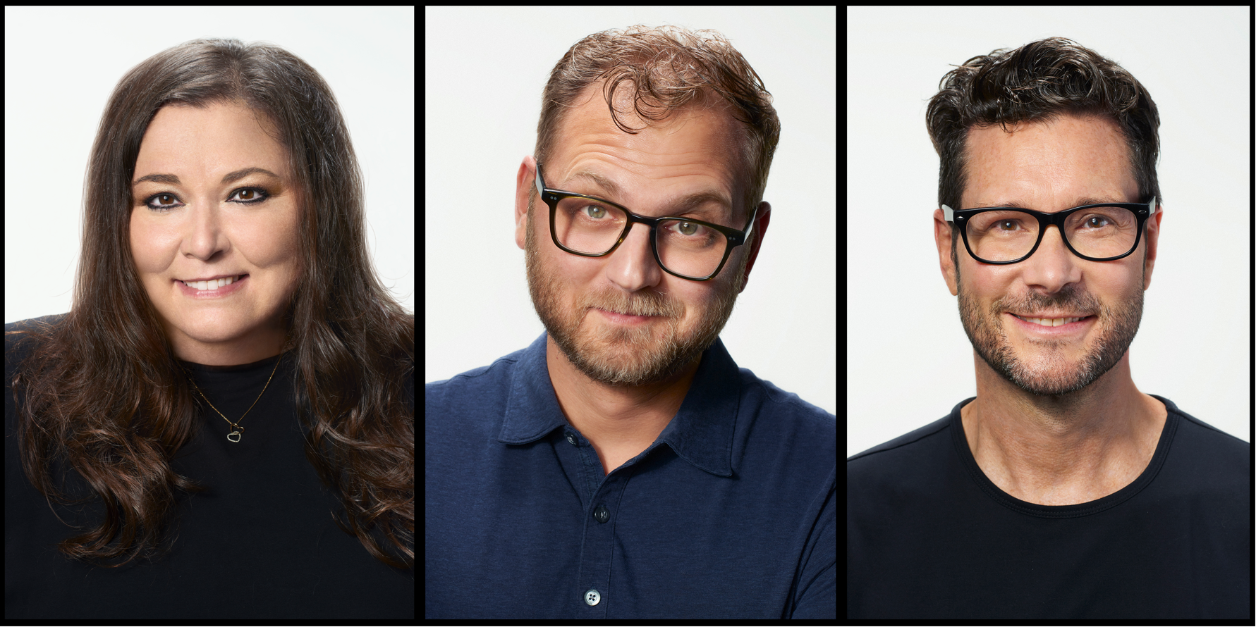 Kimberly Leass, Howie Kaplan, Steve Isaacs Headshots