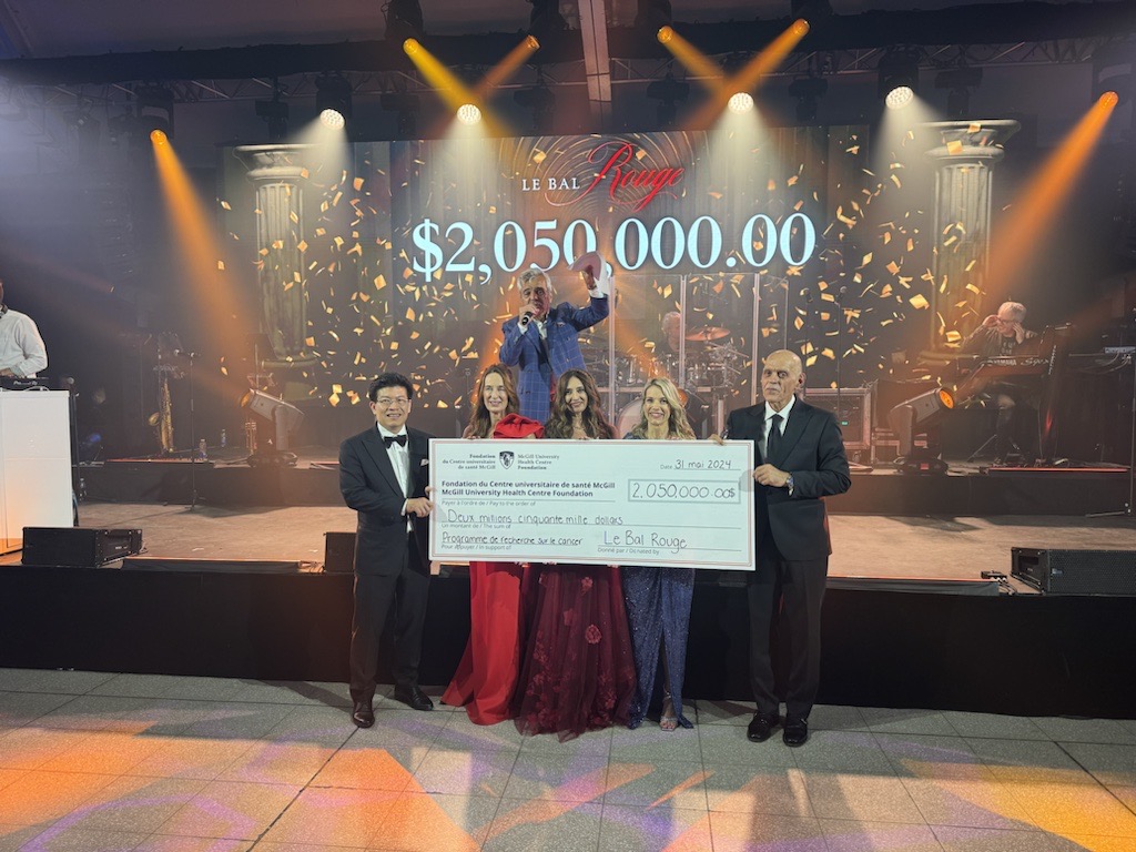 The MUHC Foundation’s Le Bal Rouge Gala Raises a record-breaking $2,050,000 million for Cancer Research at the MUHC