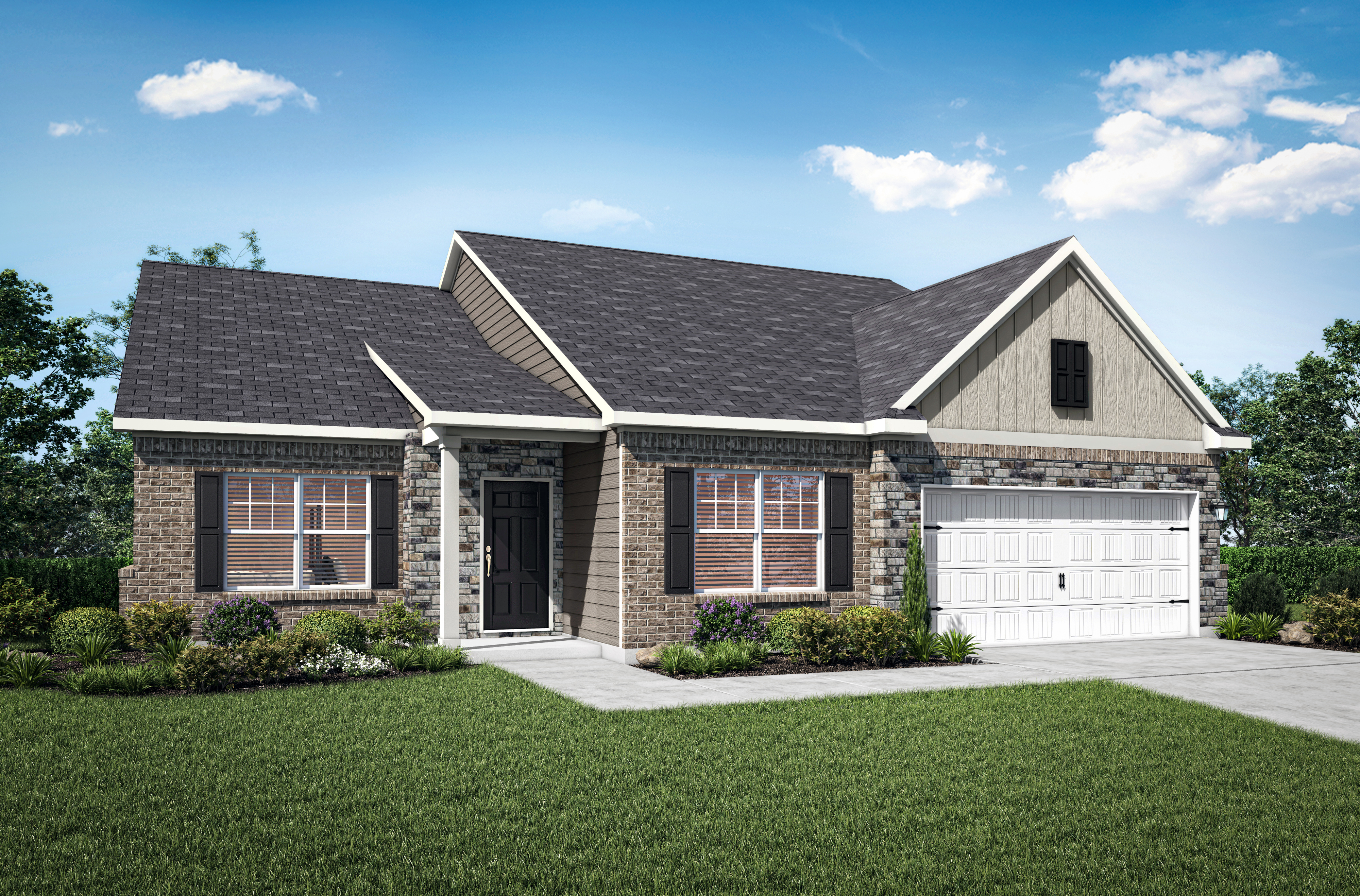 Bew construction homes with three to five bedrooms are now available at Hunter&#039;s Point at Innsbrooke by LGI Homes.