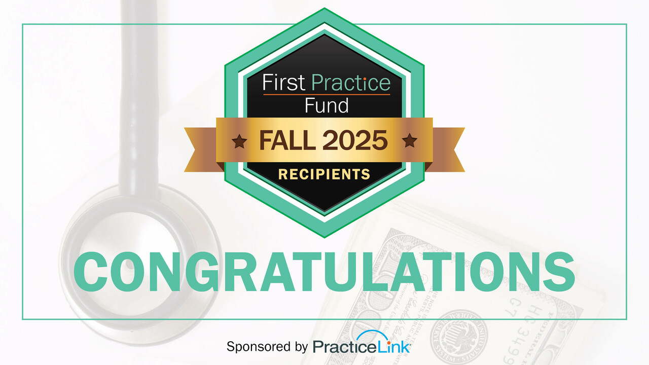 PracticeLink Supports the Next Generation of Clinicians with Fall 2025 First Practice Fund Scholarships