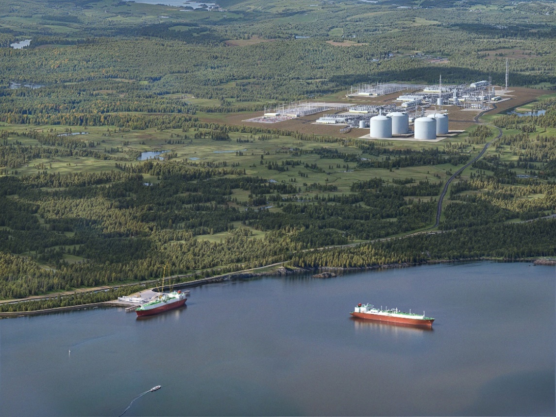 Image 2: EverWind’s Proposed Marine Terminal and Production Facility for their Burin Peninsula Green Fuels Project