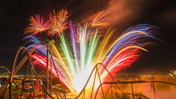 Fireworks will light up the sky for Canada Day at Canada's Wonderland, July 1, 2019 at 10 p.m.
