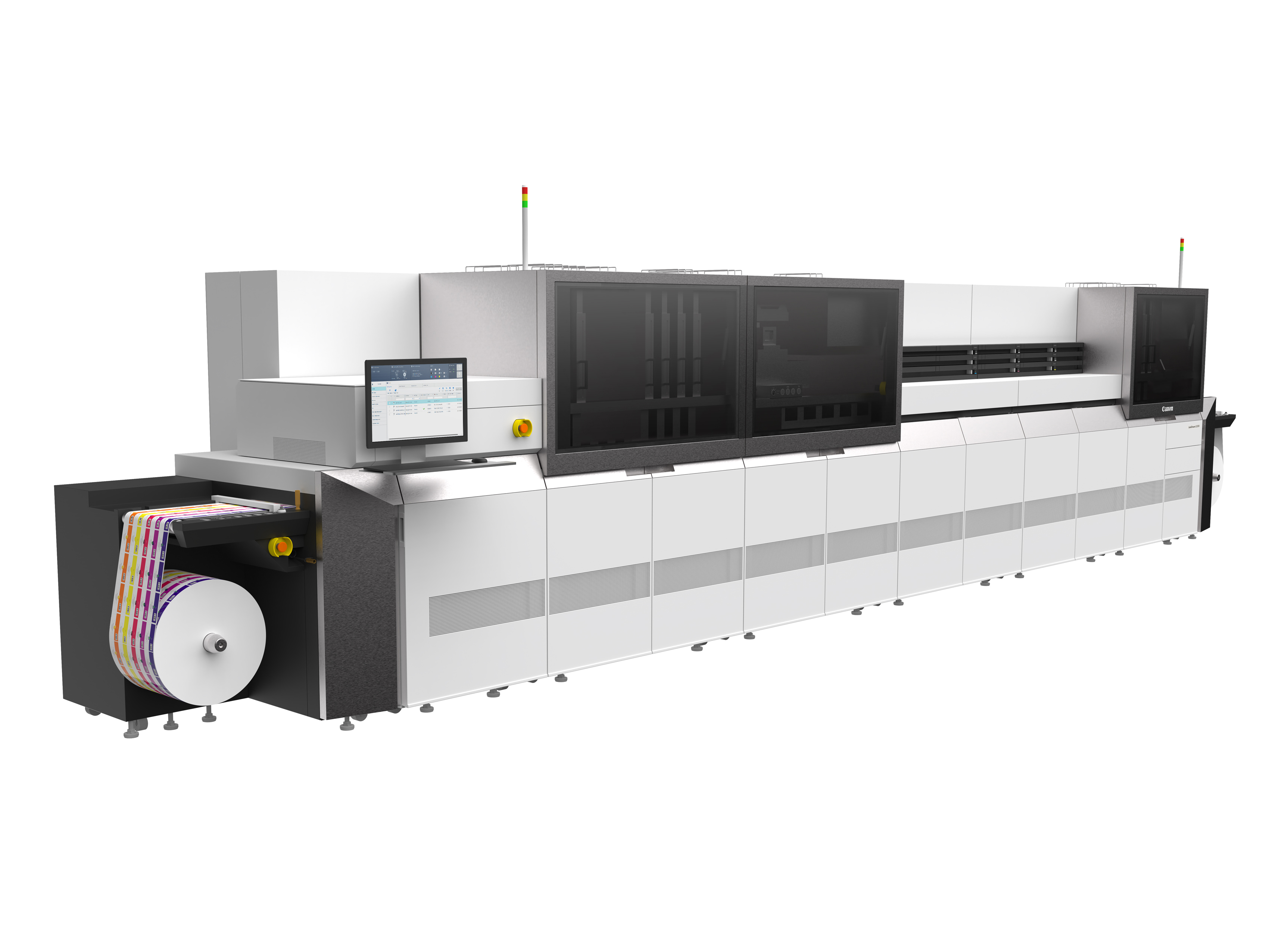 The new Canon LabelStream LS2000 digital label press