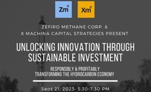 Zefiro and XMC will be hosting a two-hour event during Climate Week NYC in midtown Manhattan where presentations will be delivered on the topic of sustainable investment in the hydrocarbon economy. A networking reception will follow, with cocktails and hors d’oeuvres served to guests.