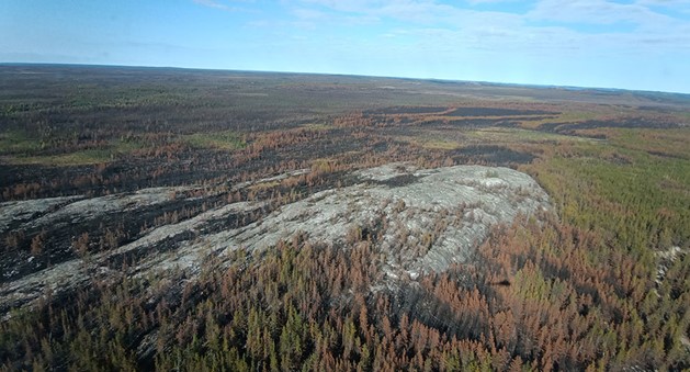 Aerial view of the Arwen showing