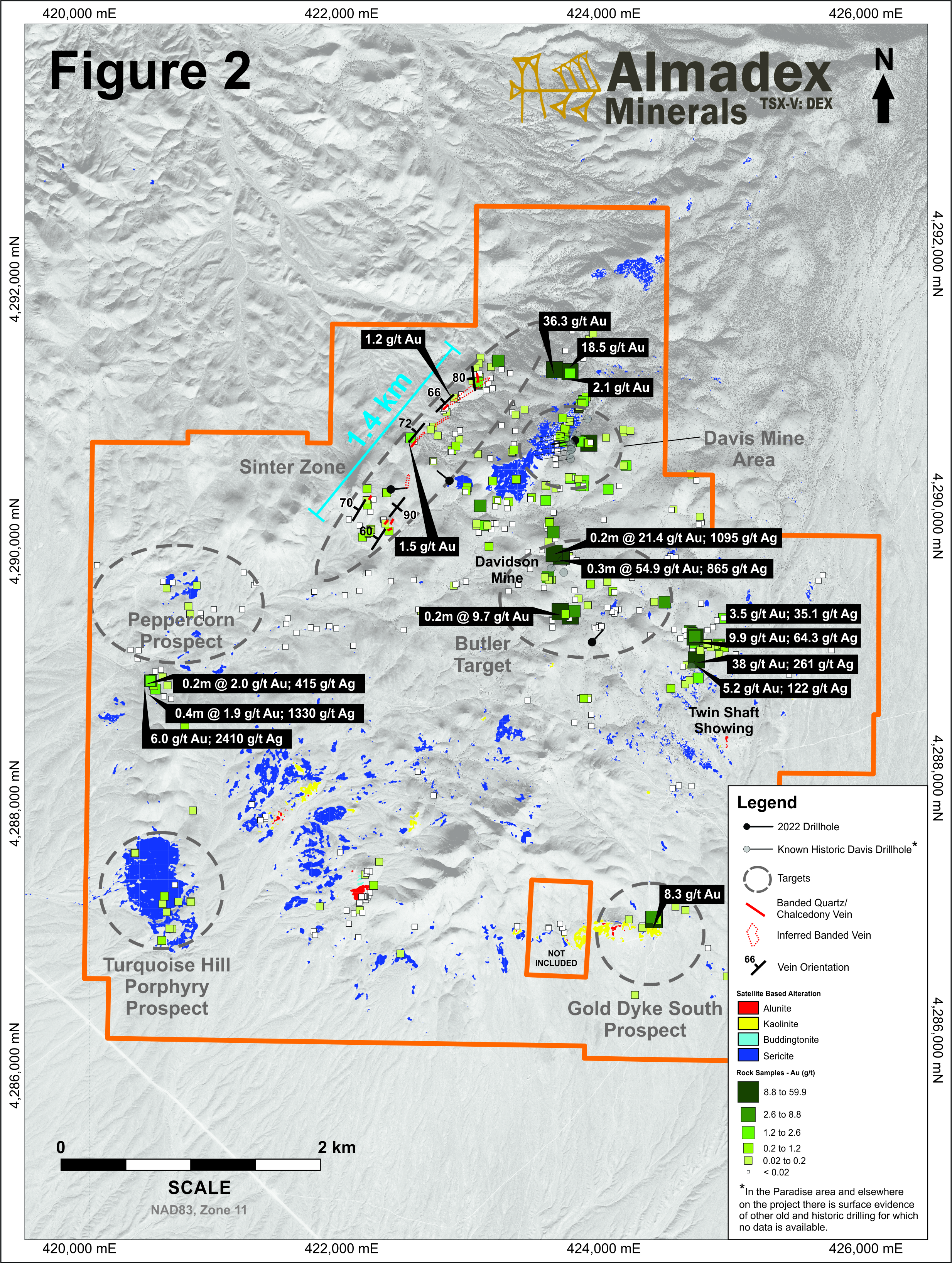 PE_NewsRelease-Map_Surface-Samples-Mapping