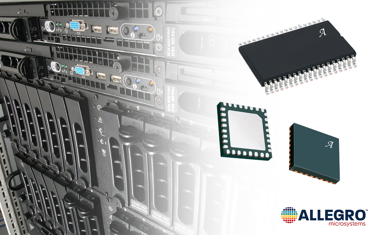 Allegro's A89331 is the world’s first high speed three-phase BLDC driver with integrated power loss brake... lowering data center energy use and improves safety. 