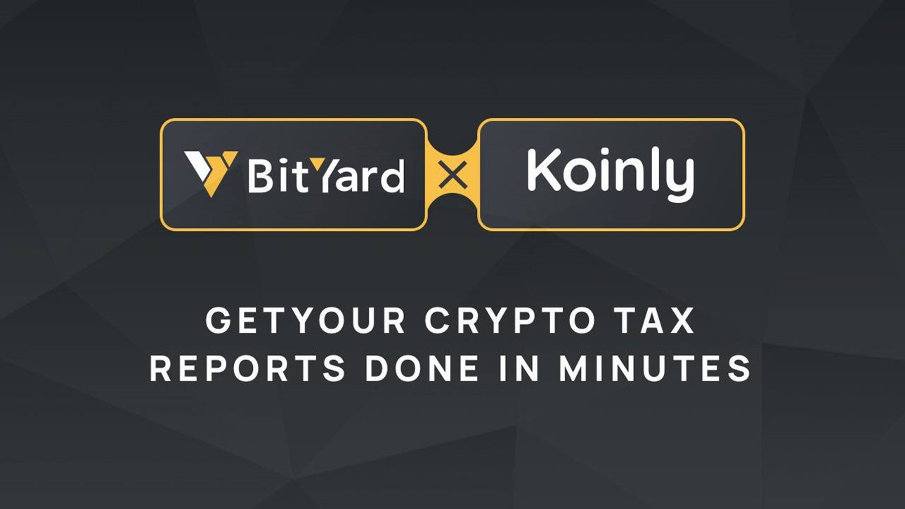 BitYard is pleased to announce a partnership with Koinly.