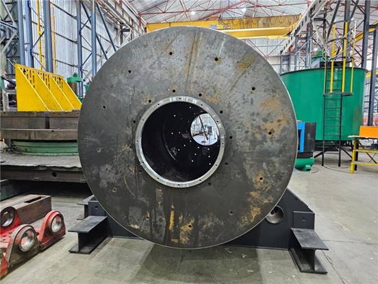 The Ball Mill is Readied for Shipment to Senegal image
