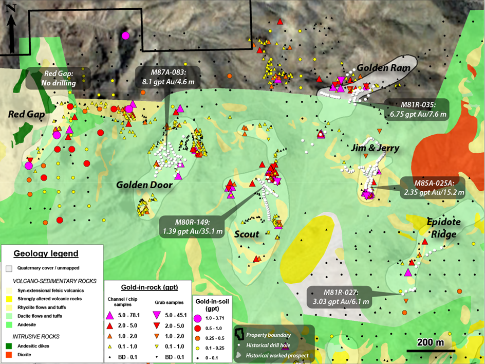 Prosper Gold Introduces Exploration Targets at the Mohave