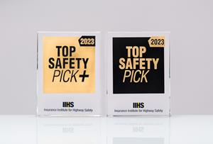 IIHS TOP SAFETY PICK and TOP SAFETY PICK+ awards
