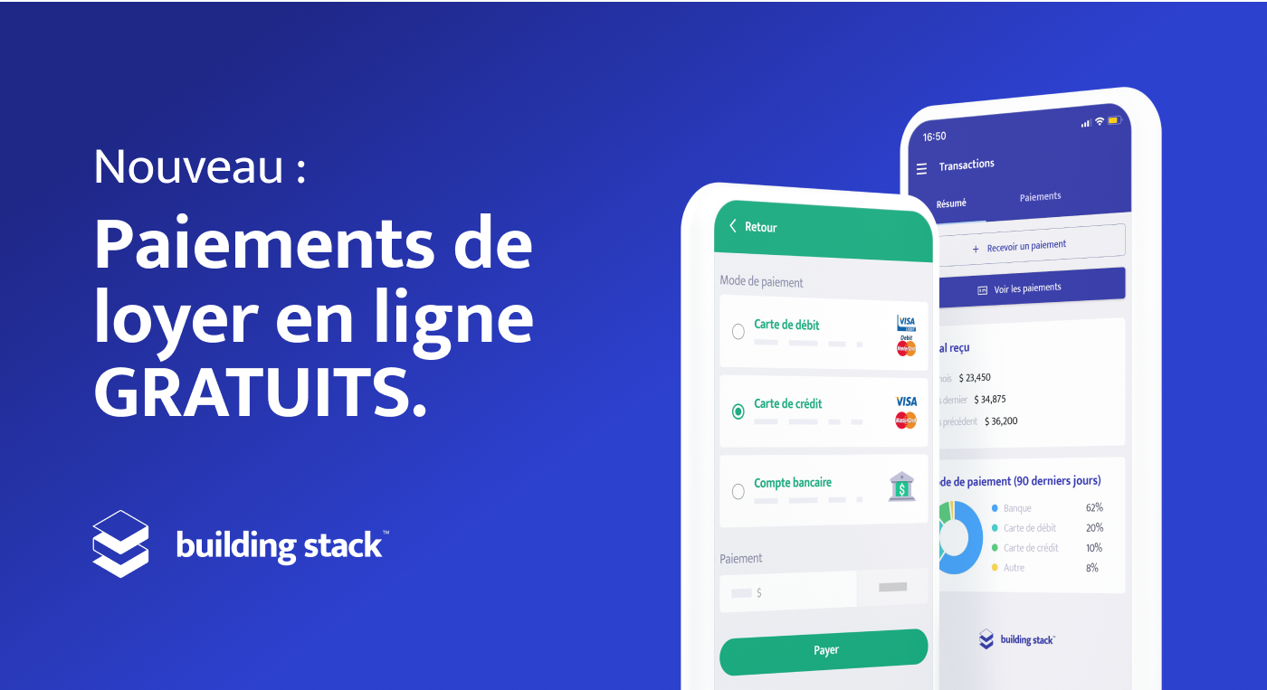 Forfait Paiements en ligne de Building Stack