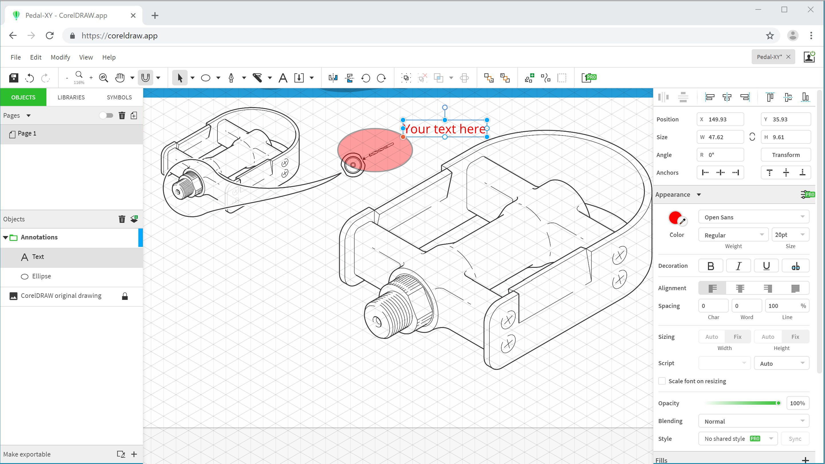 CorelDRAW Technical Suite 2019 CorelDRAW Web App