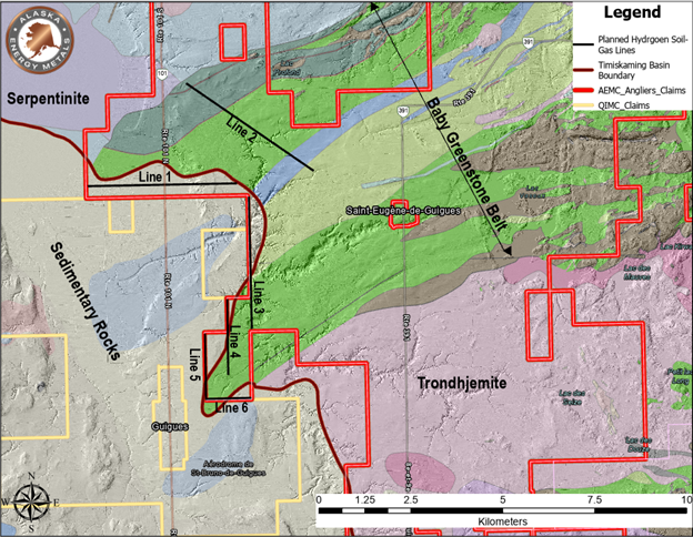 Alaska Energy Metals Explores Potential for Natural Hydrogen in Quebec Project