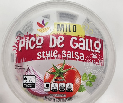 Recalled packaging image