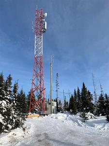 5G LTE Tower at Detour Lake Mine