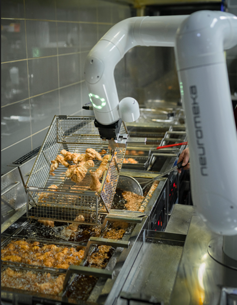 Neuromeka Automated Robotic Frying Solution