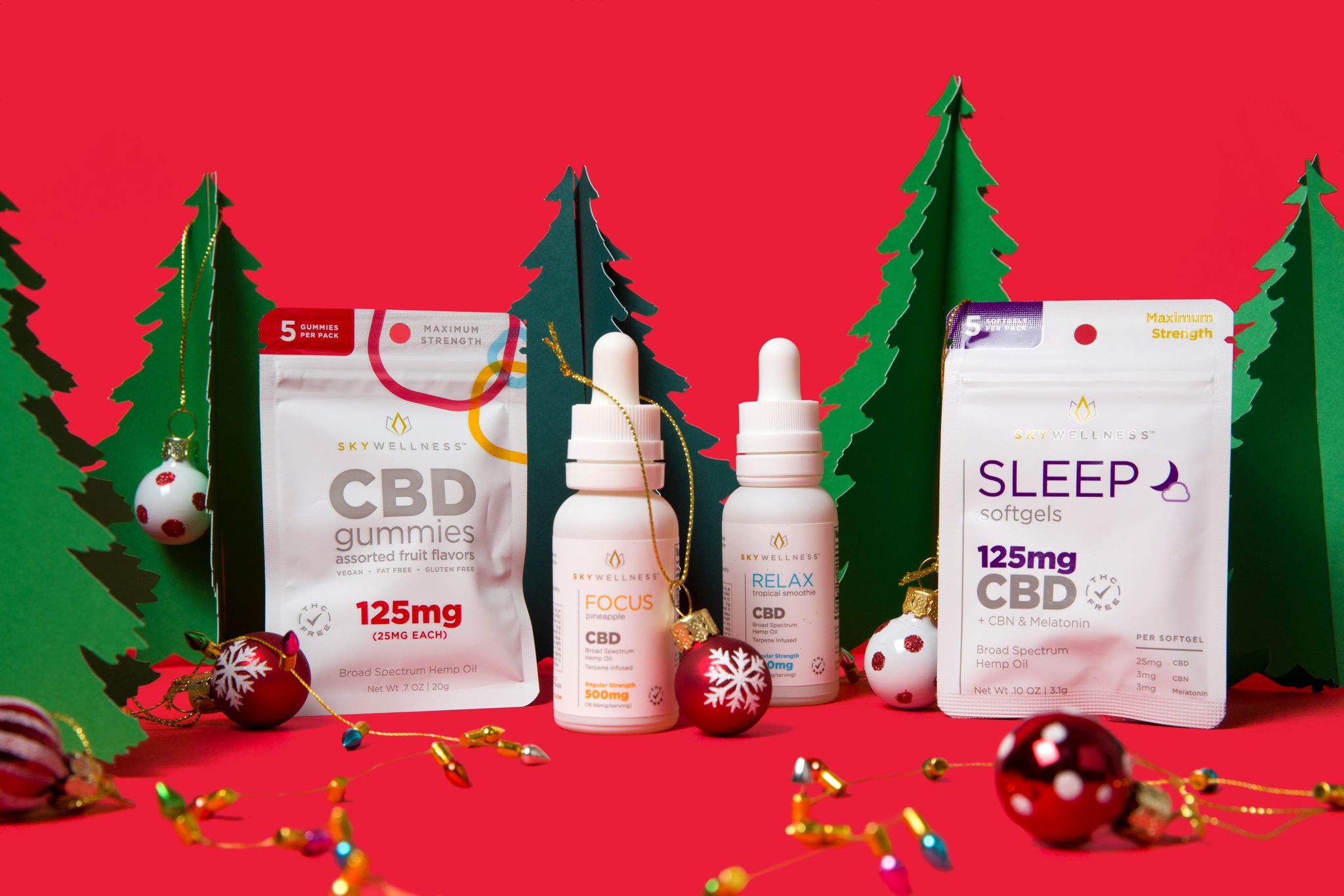 Sky Wellness CBD Holiday Travel Essentials