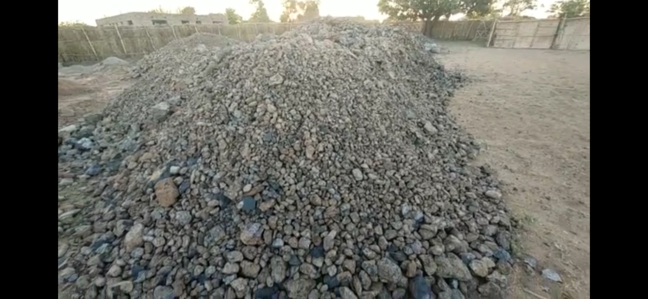 Figure 3 Manganese Ore Stockpile