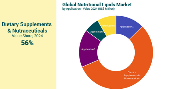 Nutritional Lipids Market by Application, 2024