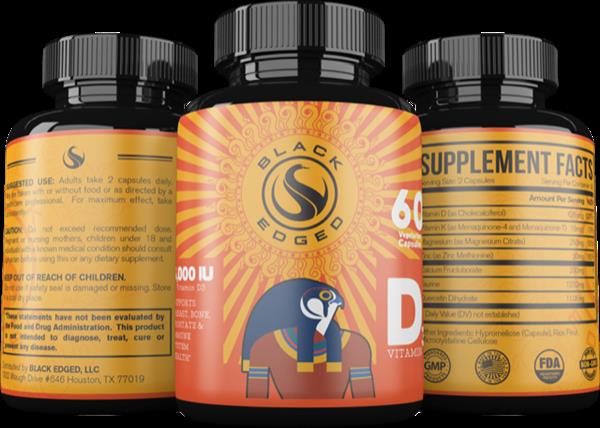 Scientific evidence suggests that Vitamin D deficiency can lead to a weakened immune system, which then leaves people more susceptible to a variety of illnesses, like respiratory infections and even something as sinister as COVID-19. Black Edged is the only company actively addressing the issue of Vitamin D deficiency among Black people and the long-term health threat the deficiency poses.  Black Edged ‘D’ has 5,000 IU of pure D3 combined with critical co-factor nutrients Zinc, Calcium, and Magnesium to enhance its efficacy.



