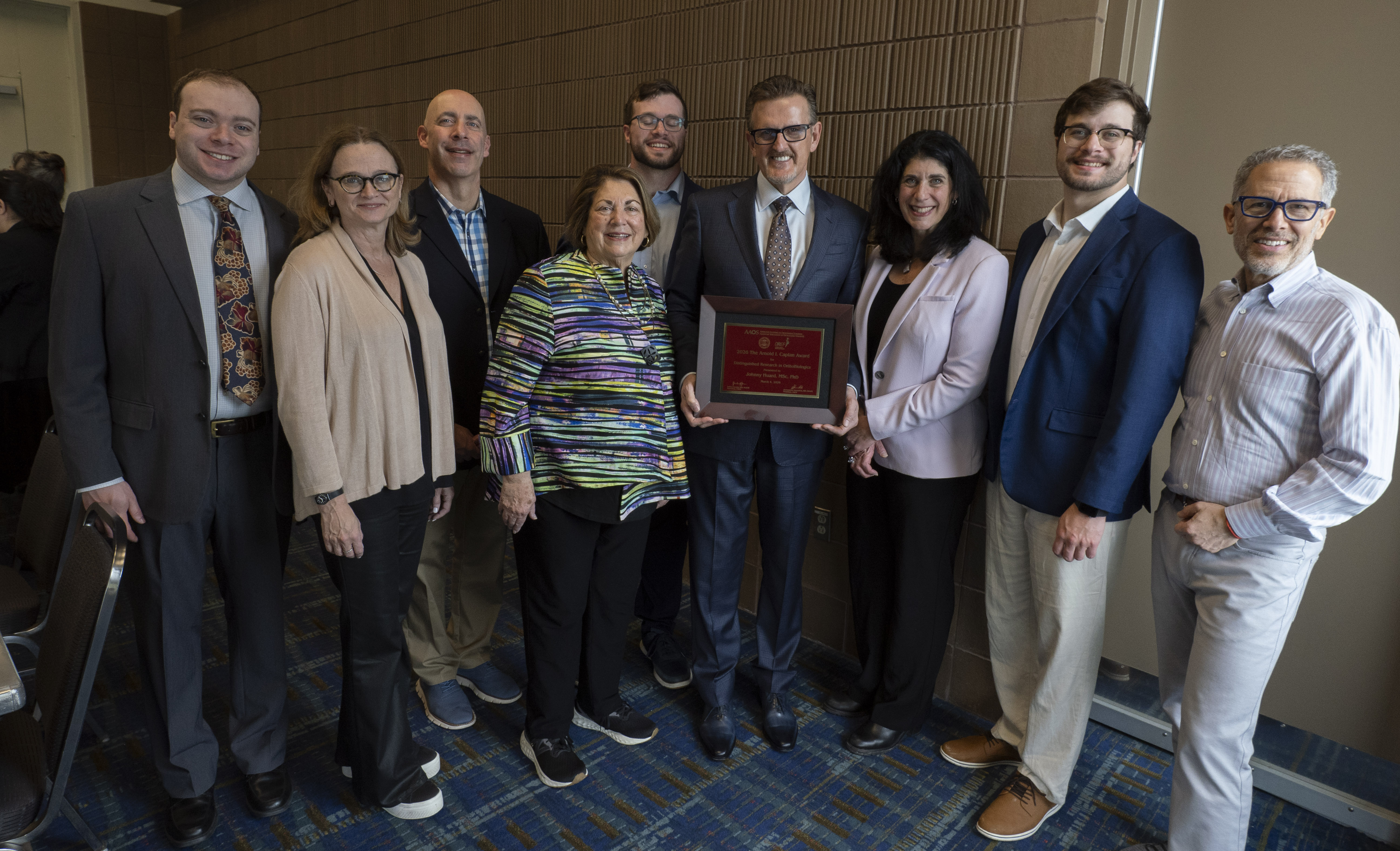 2026 Caplan Award Recipient Johnny Huard, PhD