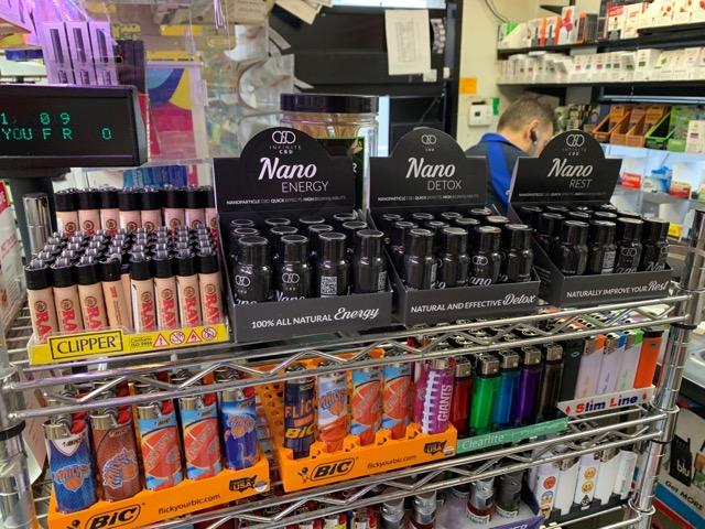 Infinite CBD Nano CBD Shots being sold in gas stations and convenience stores in New York and New Jersey area.