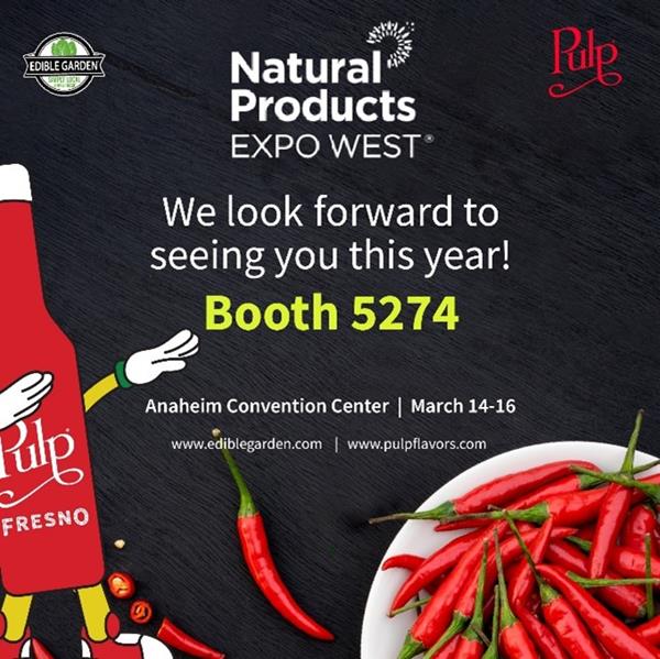 Pulp ‘Bland to Bold’ Products at EXPO WEST® 2024- Booth #5274