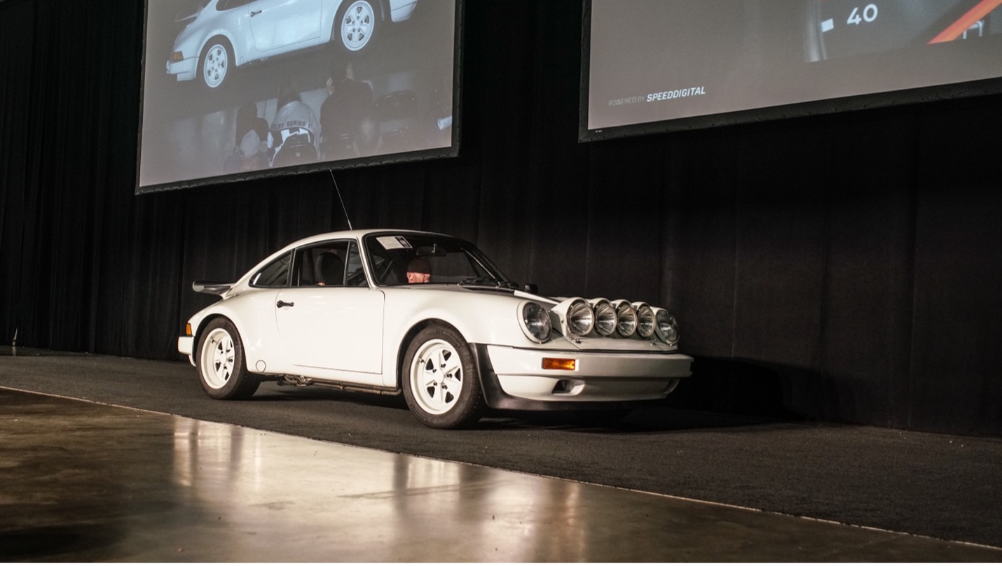 1984 Porsche 911 SC RS Gruppe B "Evolutionsserie" that topped Broad Arrow's inaugural Chattanooga Auction on October 12.