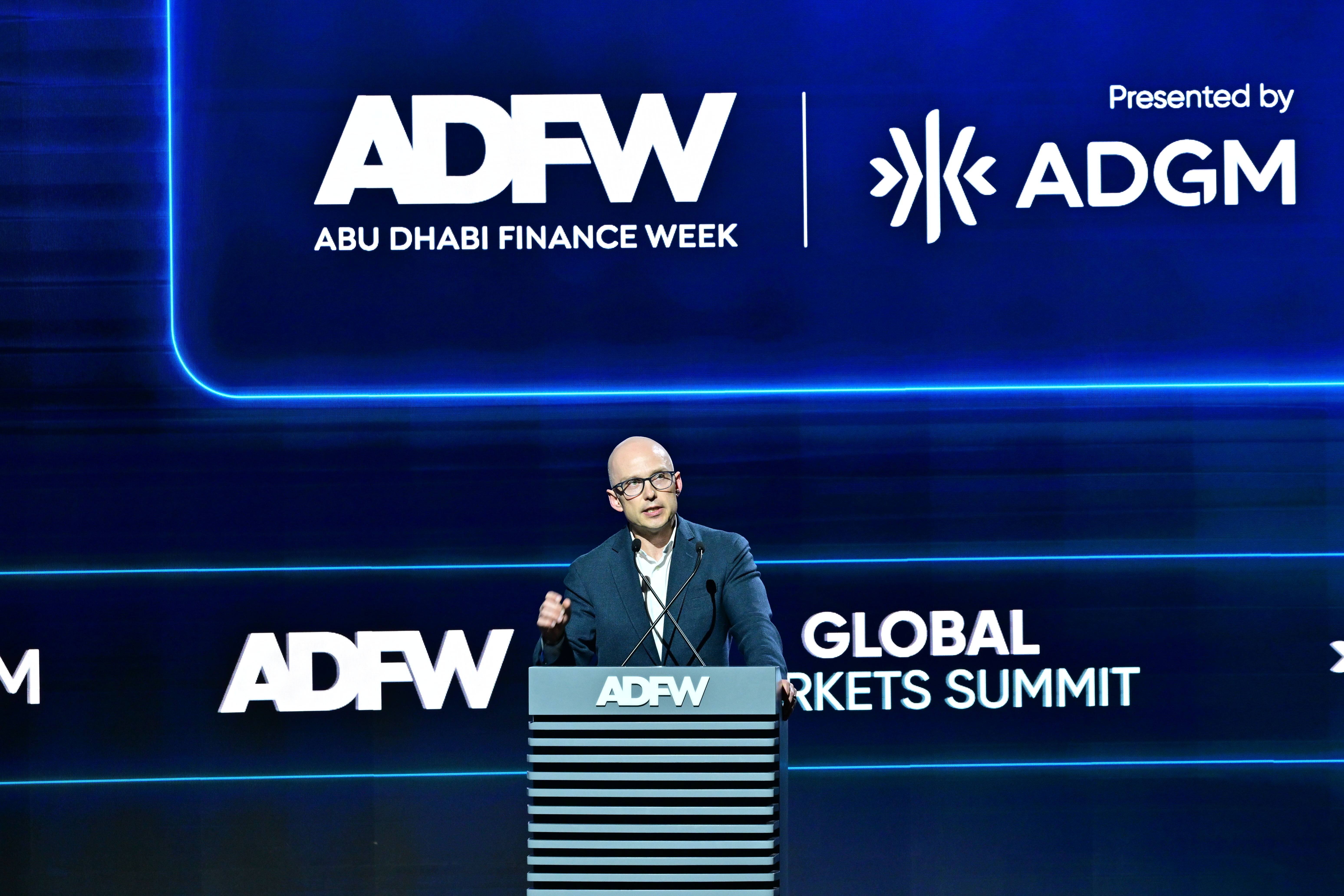 Jason Barsema at Abu Dhabi Finance Week