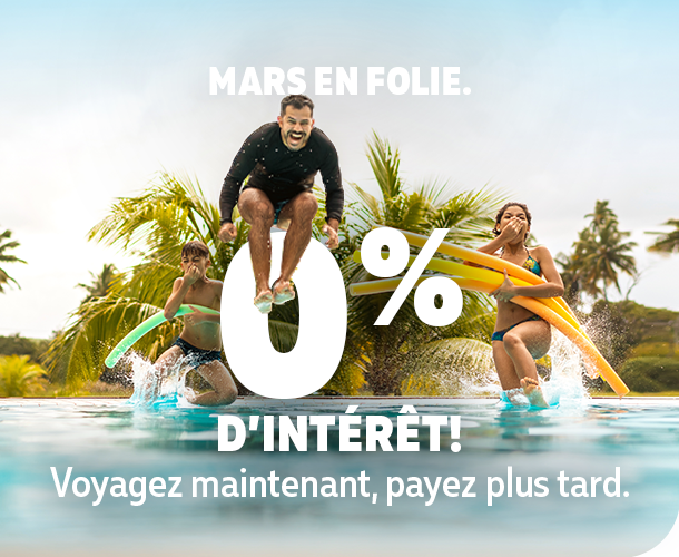 Sunwing invite les Canadiens à échapper à la folie de mars