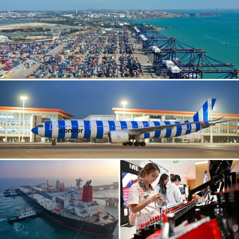 Hainan FTP's first month of island-wide special customs operations boosts economic vitality, sets global benchmark