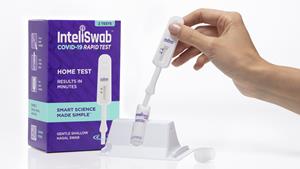 With less than one minute of “hands-on time,” the InteliSwab test is as simple as “Swab, Swirl, and See.”