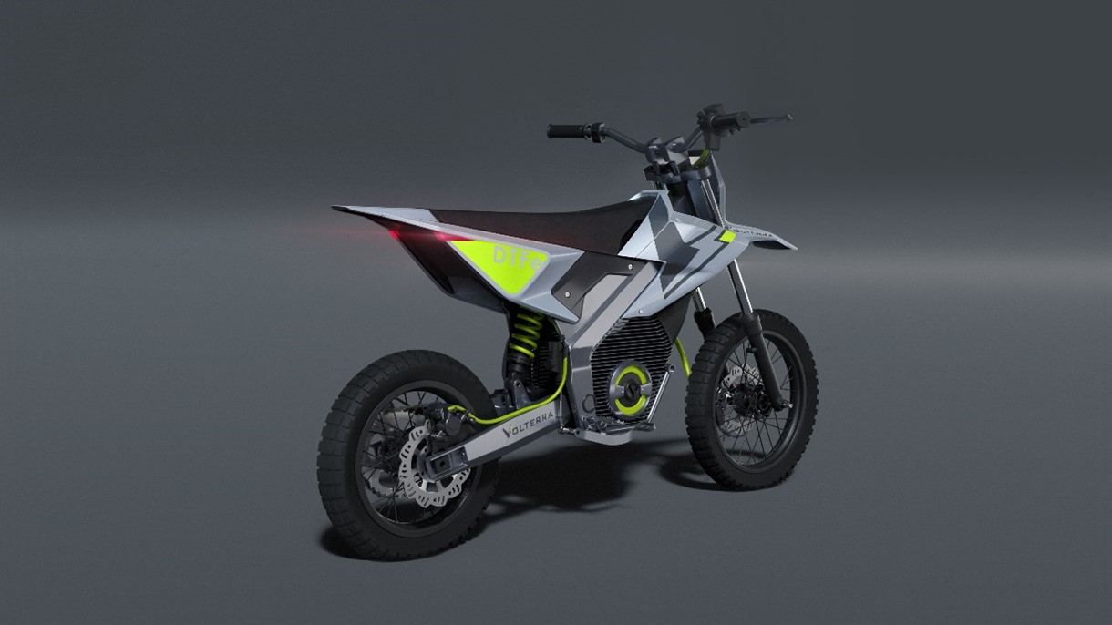 The DTFe-50 youth dirt bike is designed for new, young riders to experience the thrill of powersports riding while maintaining lower speeds and allowing parents peace of mind that children are staying safe with safety and connectivity features.