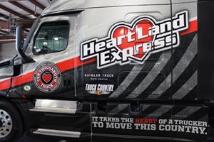 Heartland Express - 10,000th Freightliner Tractor