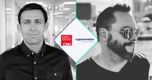 Appnovation’s Anton Morrison, VP Experience Design, and Dylan Gerard, Creative Director, have been appointed to Canadian Marketing Association Councils for the 2020 - 2021 year.
