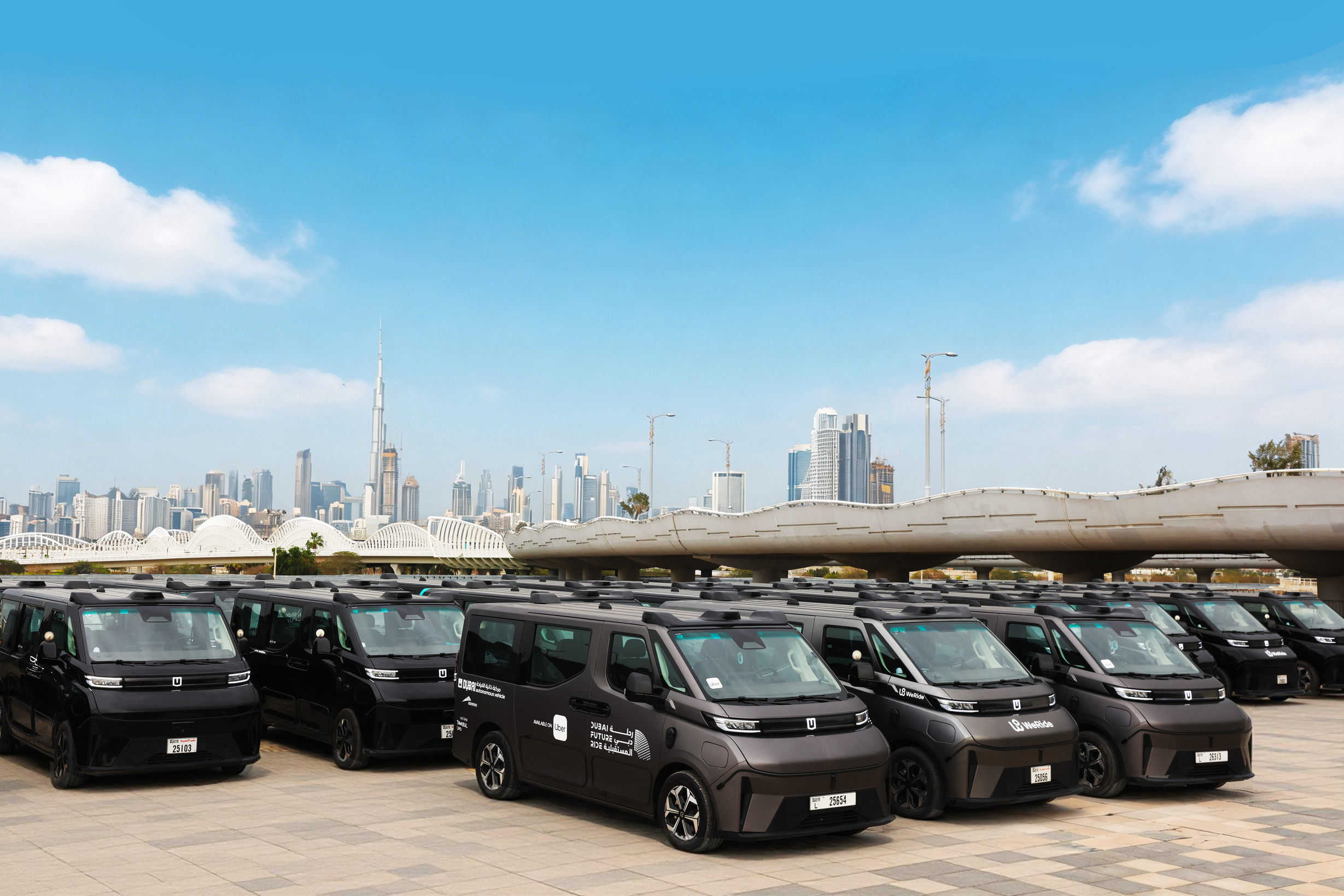 WeRide Robotaxi in Dubai