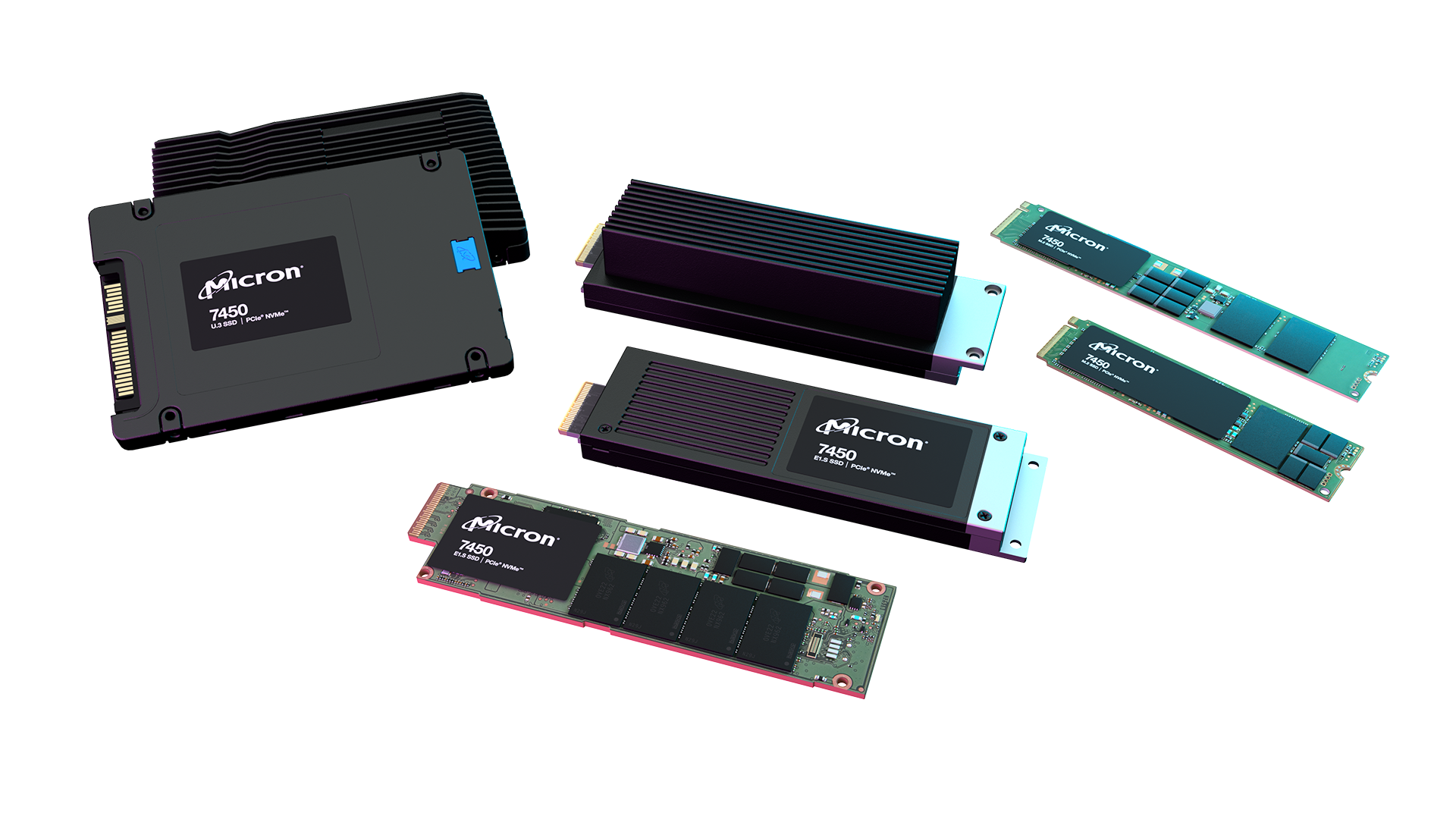 Micron 7450 SSD with NVME