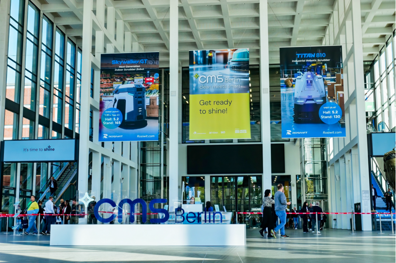 Rosiwit Unveils Skywalker GT at CMS Berlin 2025, Shaping the Next-Generation Commercial Cleaning Platform