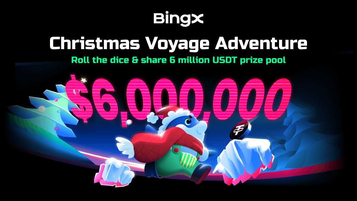 BingX Launches $6 Million Christmas Voyage Adventure with Trading Contests and Airdrops