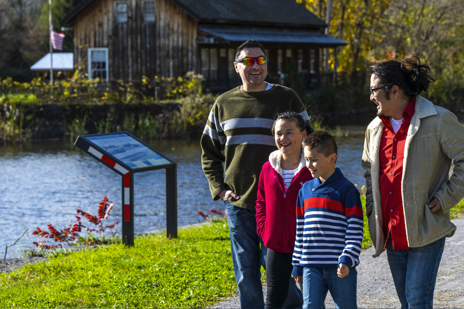 Family by the Water