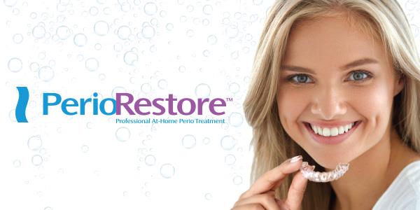 Perio Restore is a homecare treatment system for your patients to keep periodontal disease at bay in-between each dental visit.