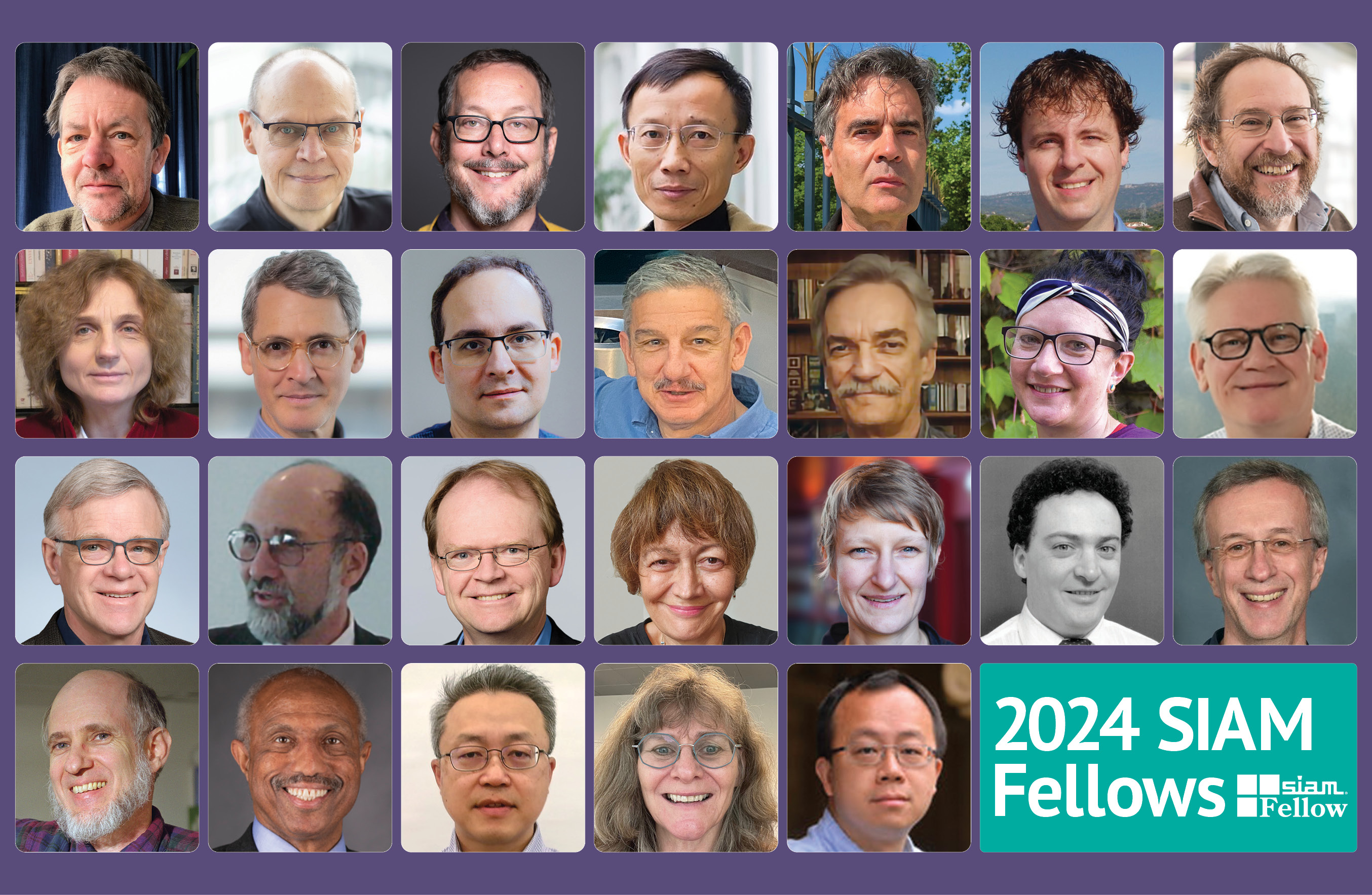 Photo of 2024 Class of SIAM Fellows