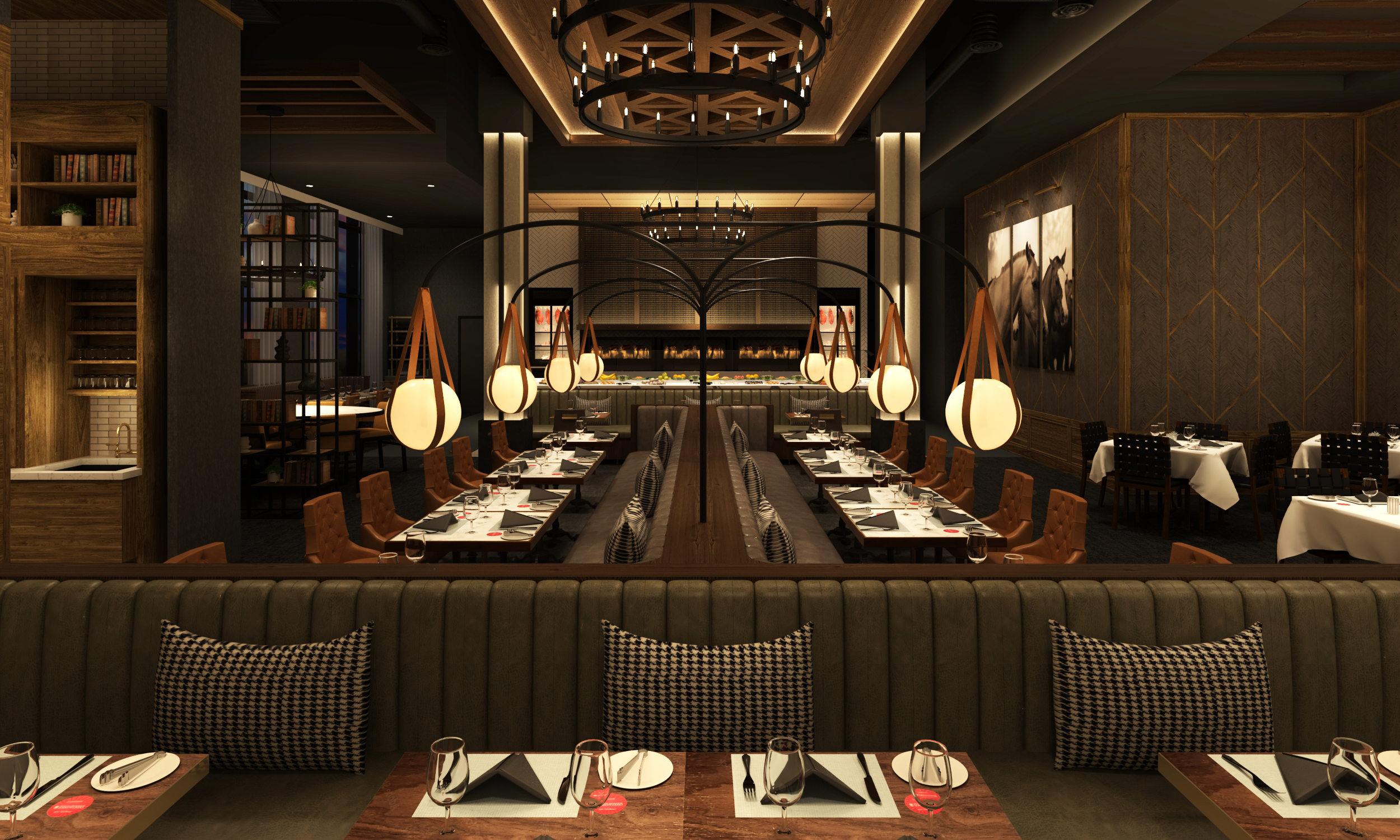 Fogo Nashville Dining room